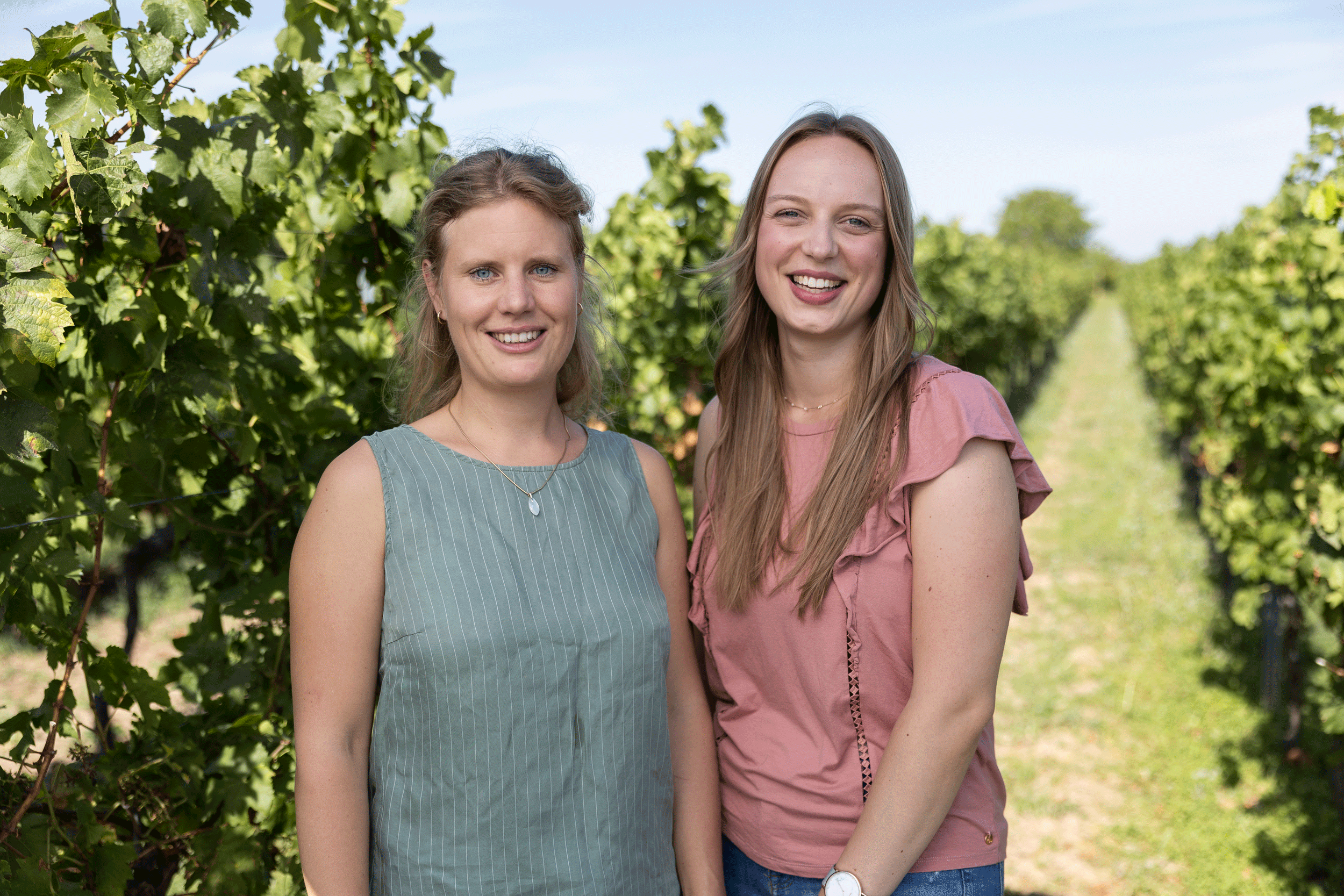 Wissenschadtler im Weinberg in Neustadt an der Weinstraße.